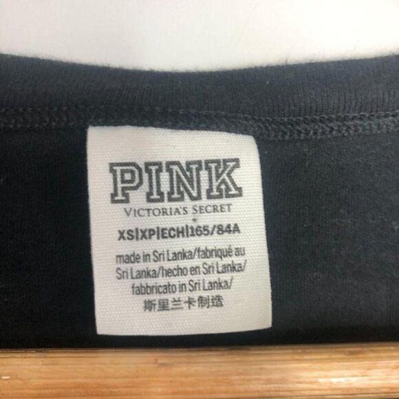 3/$30 Victoria's Secret VS PINK Lace Up T-Shirt Top Shirt Y2K 2000s - Picture 7 of 8